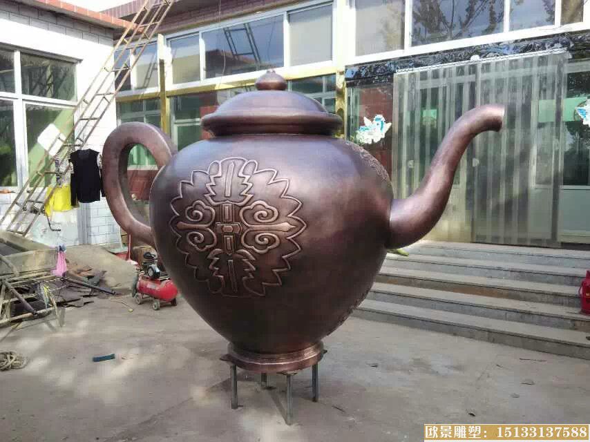 茶壶制作 锻铜茶壶 铜壶图片 铜壶厂家定制
